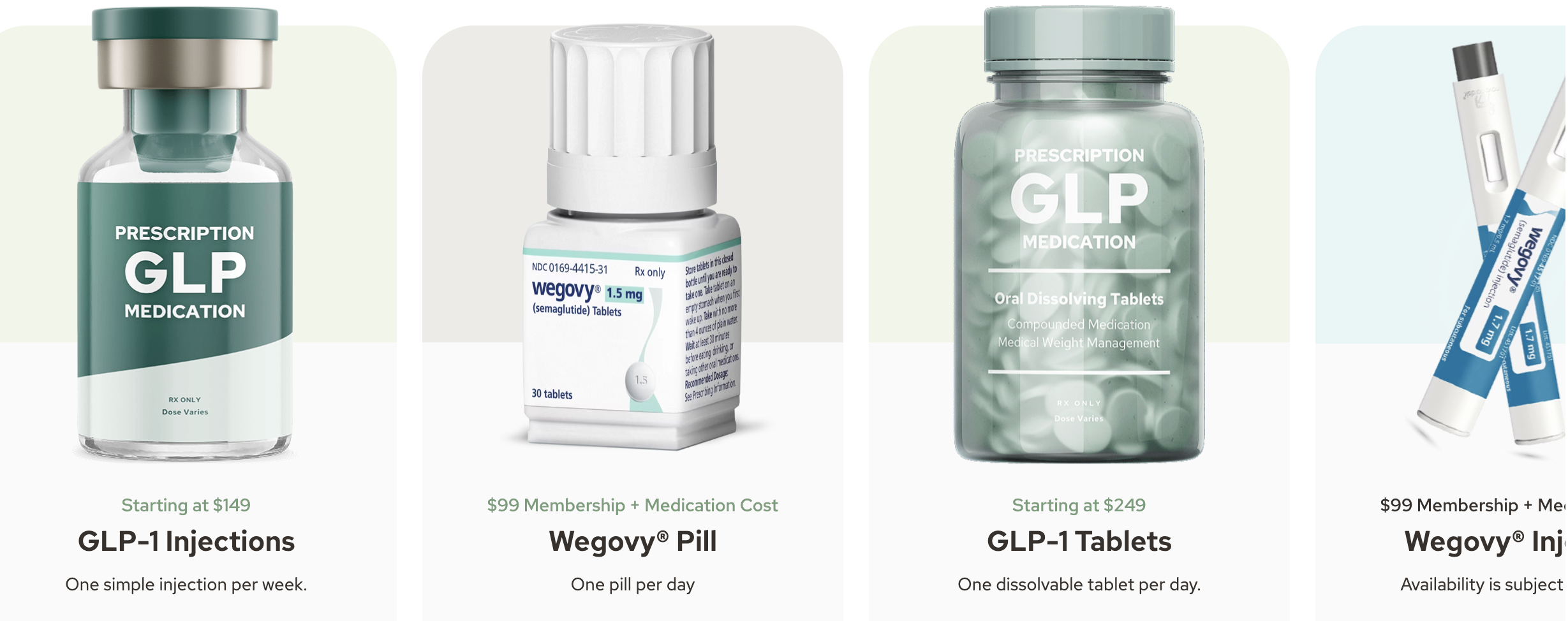 MEDVi Medications — GLP-1 Injections, Wegovy Pill, GLP-1 Tablets, Wegovy Injections