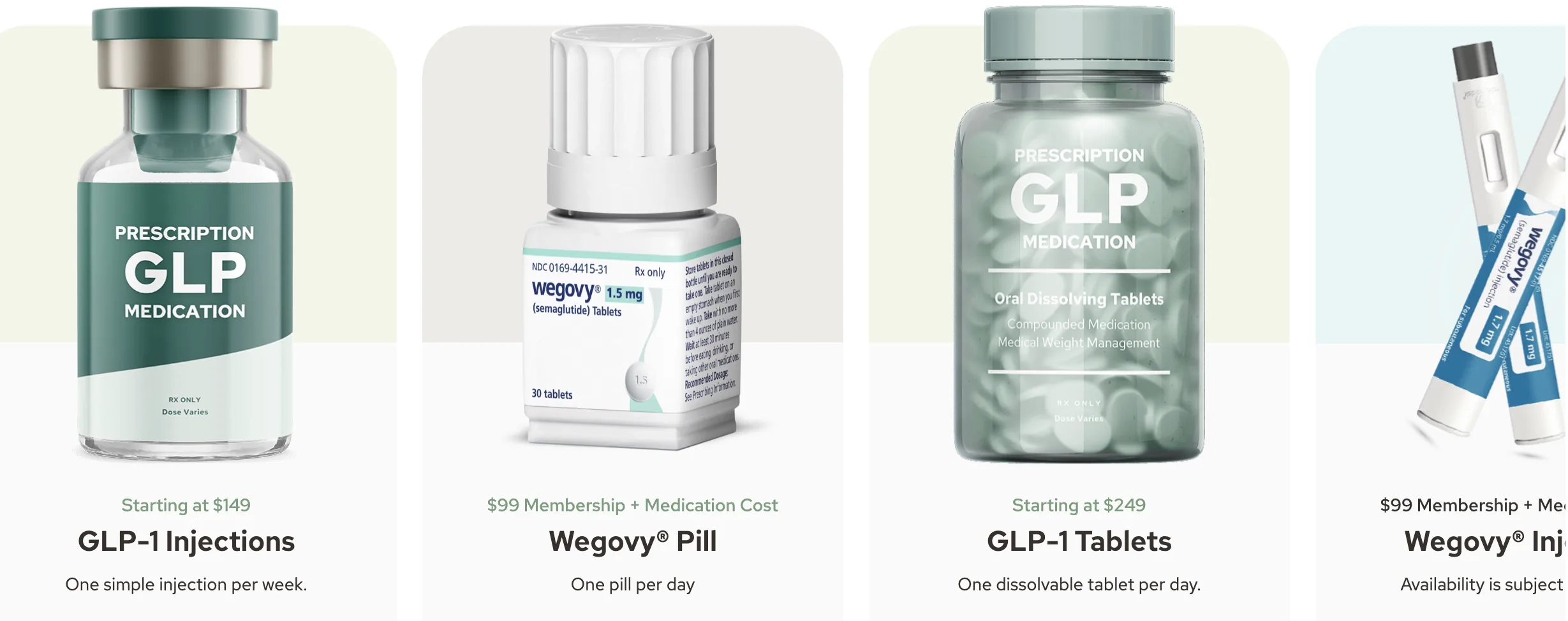 MEDVi Medications — GLP-1 Injections, Wegovy Pill, GLP-1 Tablets, Wegovy Injections